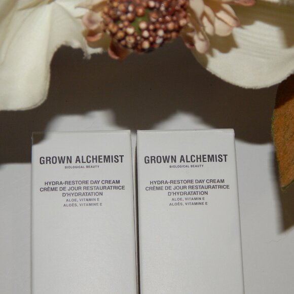 2 Grown Alchemist Hydra Restore Day Cream 2.1 oz Each Aloe Vitamin E - Sealed - Picture 2 of 5